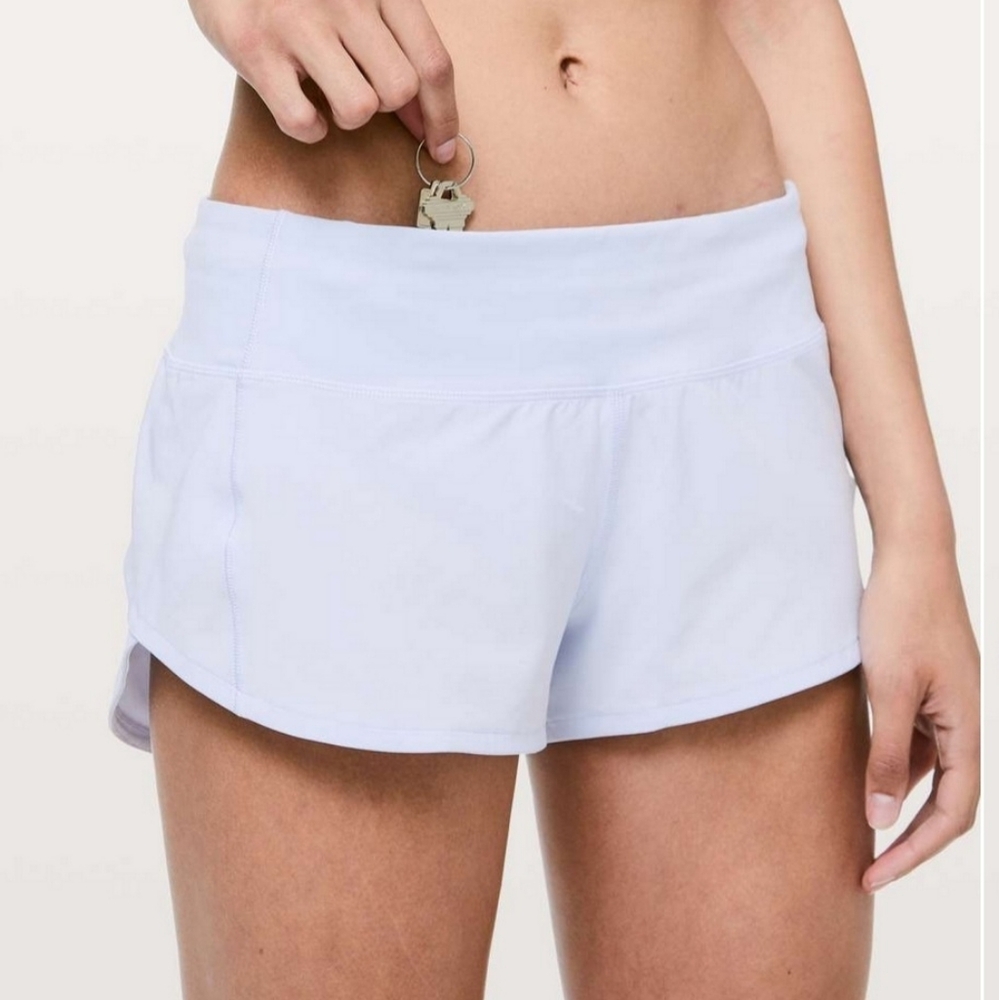 LULULEMON 2.5" Speed Up Short	in	Berry Mist - Picture 8 of 12